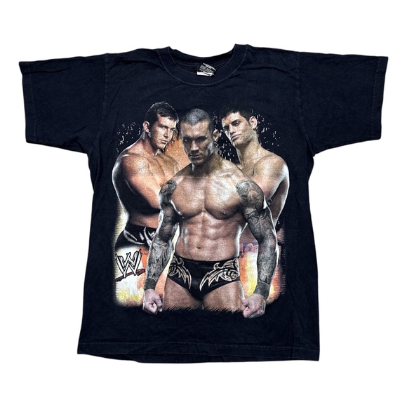 Vintage Y2K WWE Legacy Cody Rhodes Randy Orton RAW 2009 T Shirt Mens Medium - Picture 1 of 9